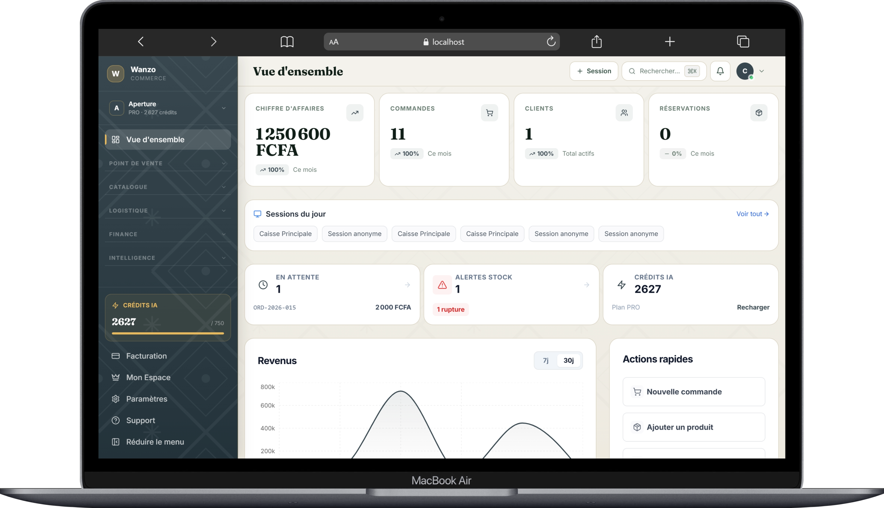 Interface Desktop